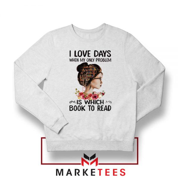 Womens Book Librarian Lover Sweatshirt