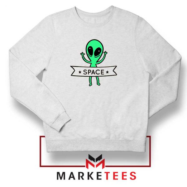 Alien Space 90s Designs Sweater