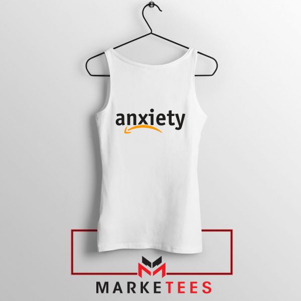 Anxiety E Commerce Logo White Tank Top