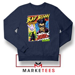 Bad Bunny Royal Rumble Navy Blue Sweatshirt