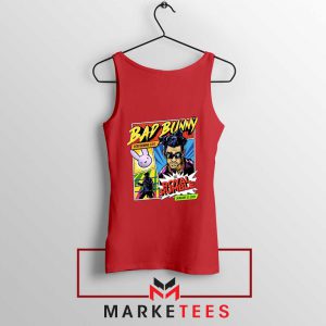 Bad Bunny Royal Rumble Red Tank Top