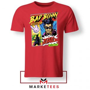 Bad Bunny Royal Rumble Red Tshirt