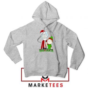 Bad Santa Sitcom Christmas Sport Grey Hoodie