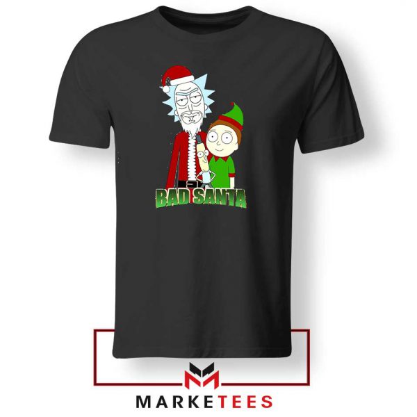 Bad Santa Sitcom Christmas Tshirt