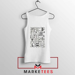 Best Robot Party Designs Tank Top