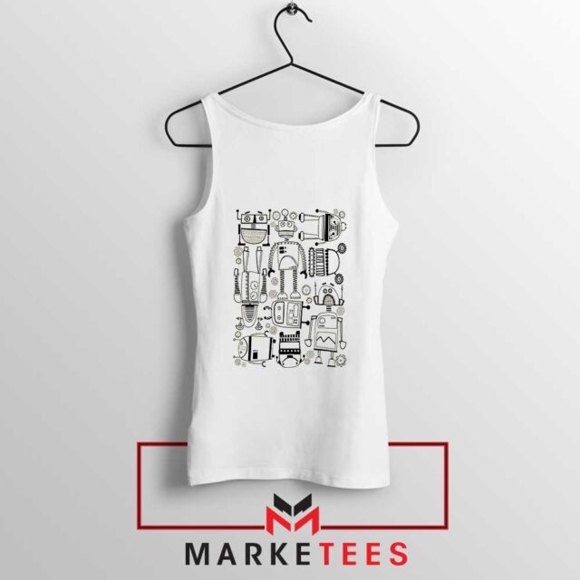 Robot Party Tank Top