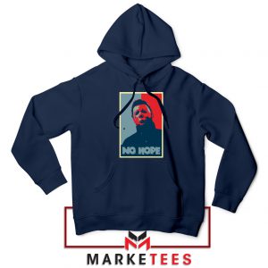 Boogeyman Horror No Hope Navy Blue Hoodie