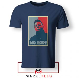 Boogeyman Horror No Hope Navy Blue Tee