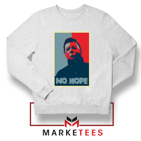 Boogeyman Horror No Hope White Sweater