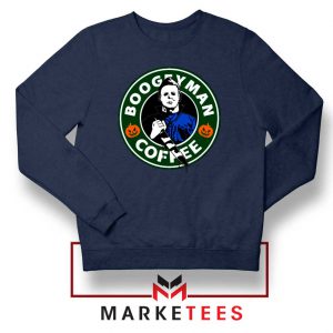 Boogyman Coffee Navy Blue Sweatshirt