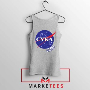 Cyka Blyat Nasa Sport Grey Tank Top