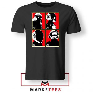 Daft Punk Helmets Graphic Tshirt