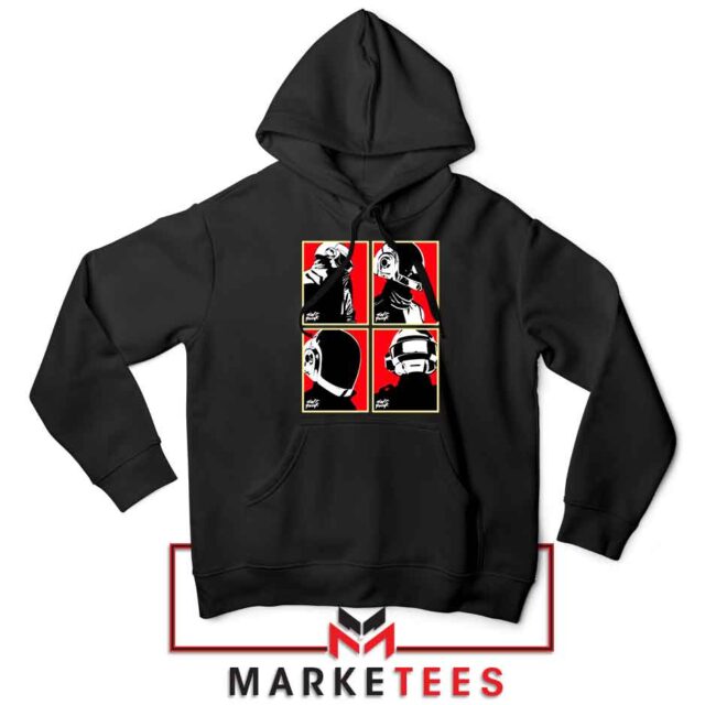 Daft Punk Helmets Hoodie