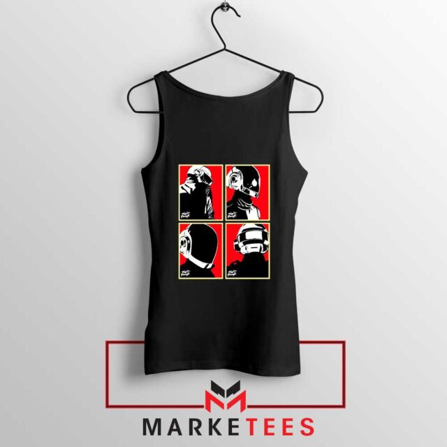 Daft Punk Music Duo Helmets Tank Top Album Homework - Exclusive