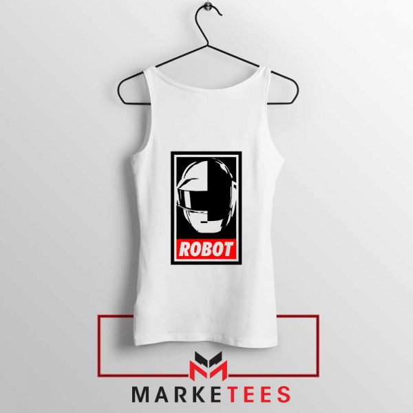 Daft Punk Music Robot Tank Top