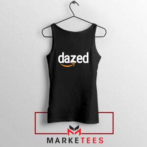 Dazed Smile Logo Black Tank Top