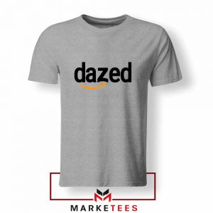 Dazed Smile Logo Sport Grey Tshirt