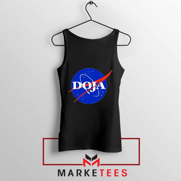 Doja Logo Nasa Best Parody Black Tank Top