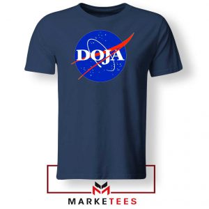 Doja Logo Nasa Best Parody Navy Blue Tshirt