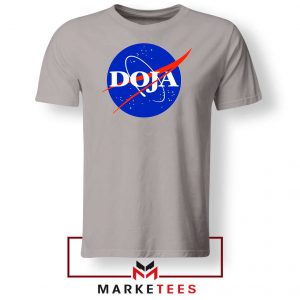 Doja Logo Nasa Best Parody Sport Grey Tshirt