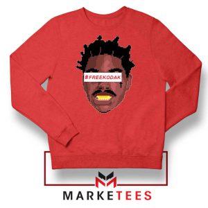 Free Kodak Black Red Sweatshirt