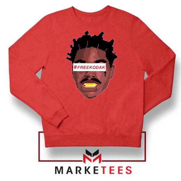 Free Kodak Black Red Sweatshirt