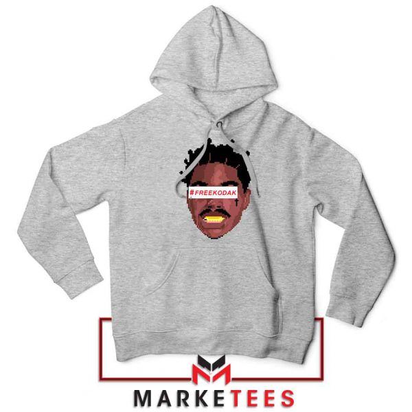 Free Kodak Black Sport Grey Hoodie