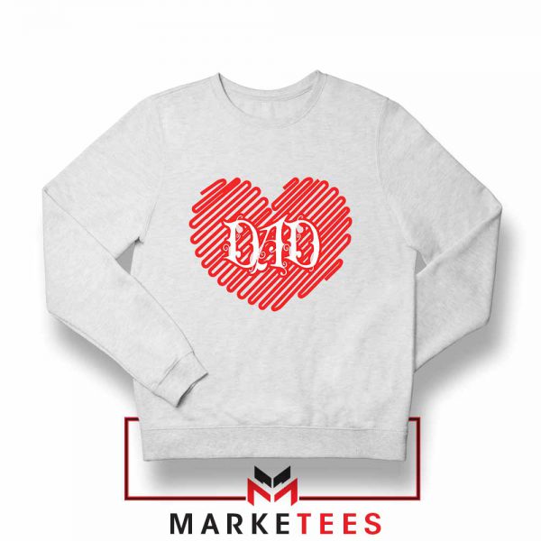 I Love Dad Graphic Sweatshirt