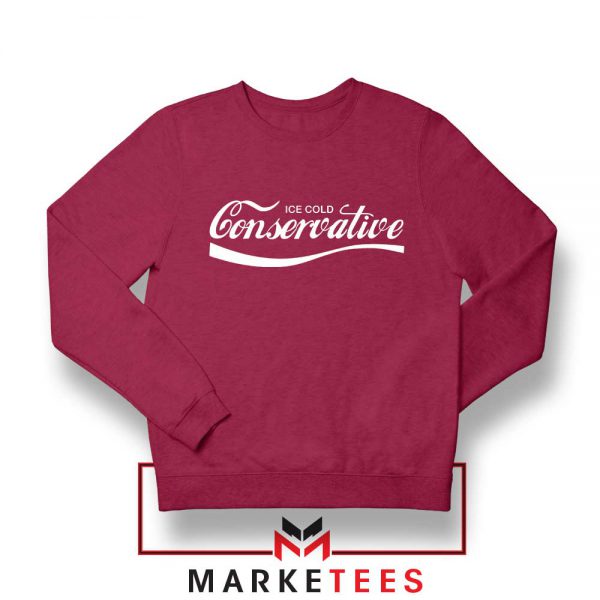 Ice Cold Conservative Funny Red Sweater