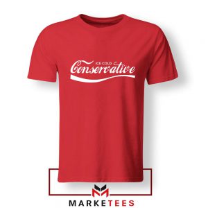 Ice Cold Conservative Funny Red Tshirt