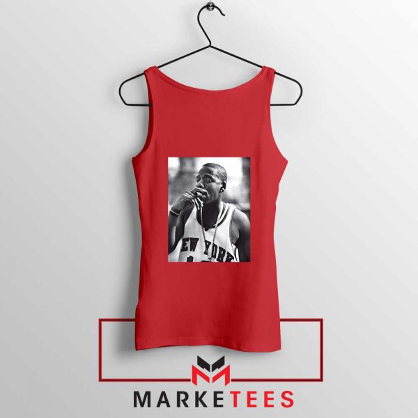 Jay Z New York Designs Red Tank Top