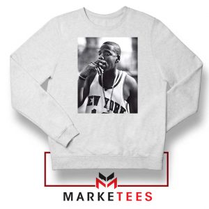 Jay Z New York Designs White Sweatshirt