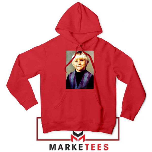 Kurt Cobain Musician Child Red Hoodie