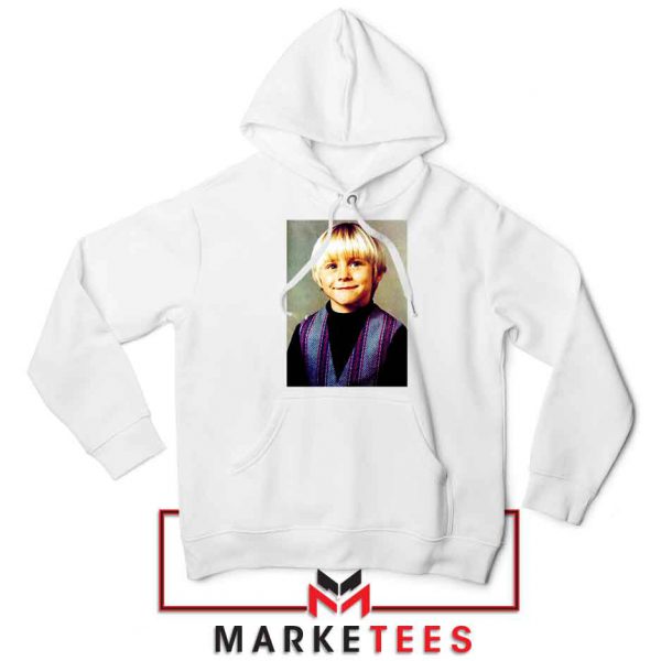 Kurt Cobain Musician Child White Hoodie