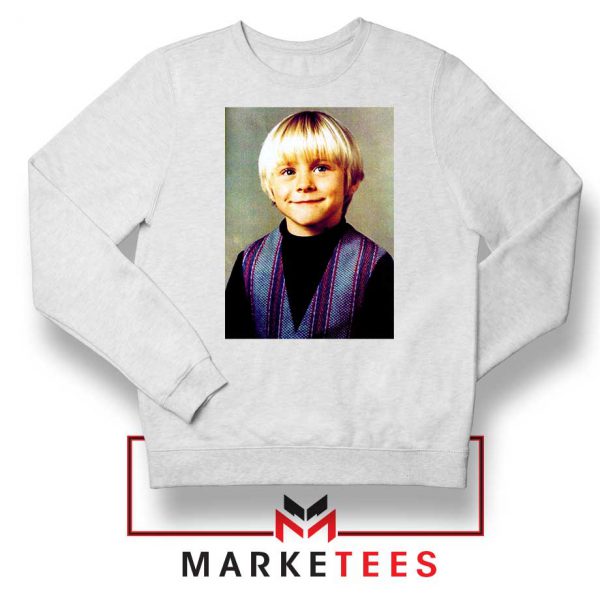 Kurt Cobain Musician Child White Sweatshirt