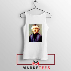 Kurt Cobain Musician Child White Tank Top