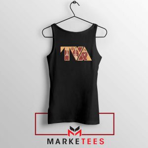 Loki TVA Time Variant Graphic Black Tank Top