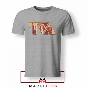 Loki TVA Time Variant Graphic Sport Grey Tshirt