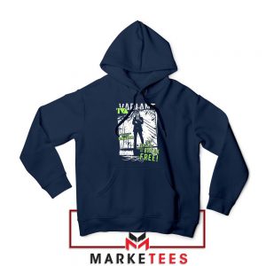 Loki TVA Timeline Marvel Graphic Navy Blue Hoodie