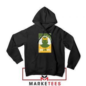 Loki The TVA Believe Design Black Hoodie