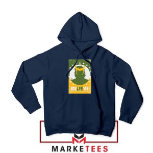 Loki The TVA Believe Design Navy Blue Hoodie