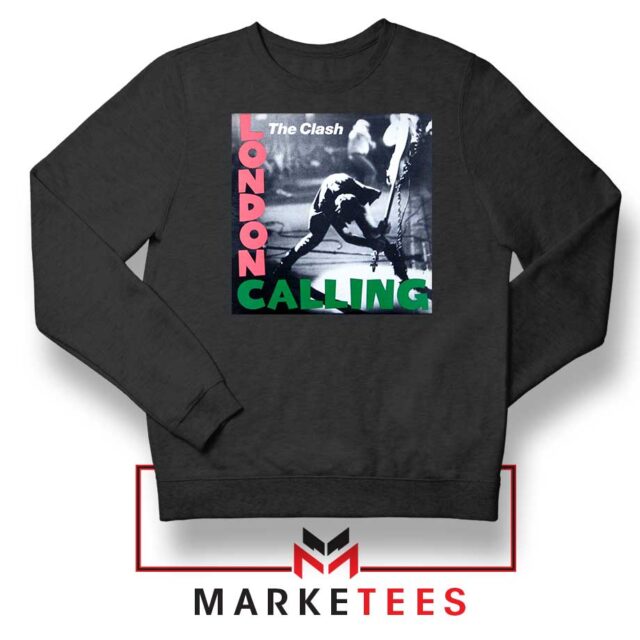 Buy 2 London Calling English Rock Sweater The Clash Band - ⁠Passionately