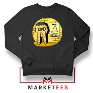 Lost Nose Dad Jokes Graphic Sweater