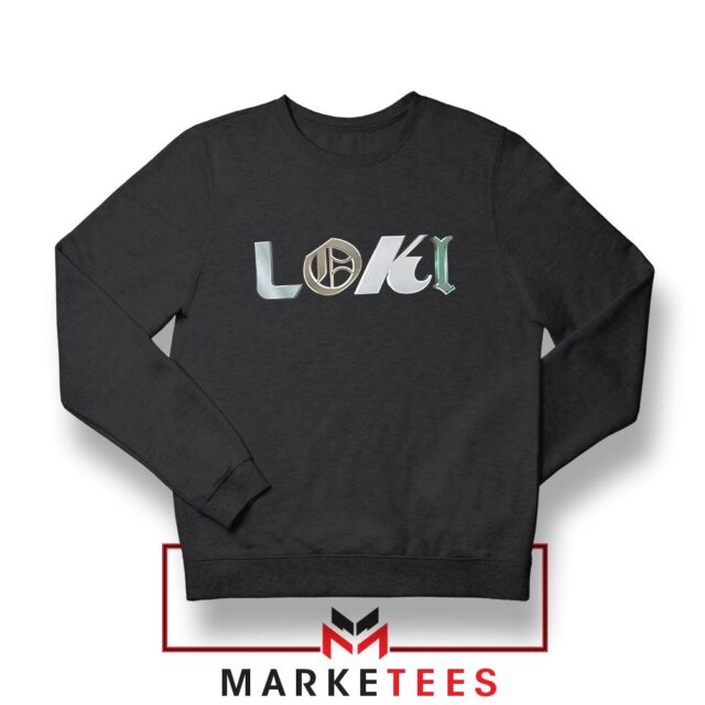 Marvel Loki Logo Graphic Sweatshirt