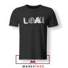 Marvel Loki Logo Cheap Graphic Tshirt