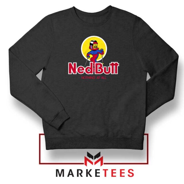 Ned Butt Simpson Parody Sweatshirt