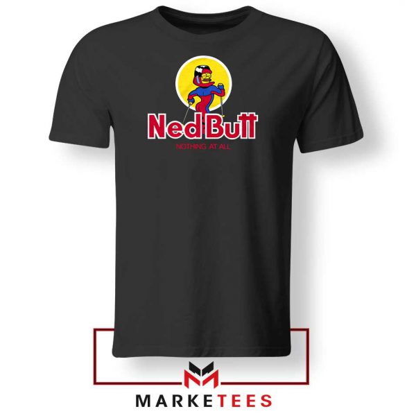 Ned Butt Simpson Parody Tshirt