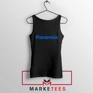 Paranoia Japanese Electronics Black Tank Top