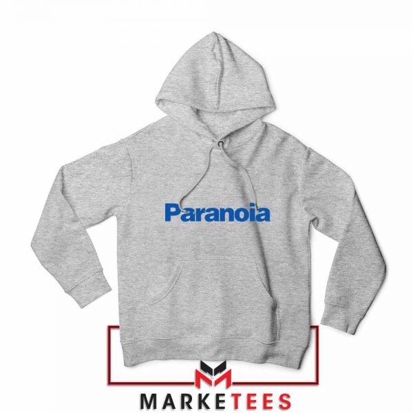 Paranoia Japanese Electronics Sport Grey Hoodie