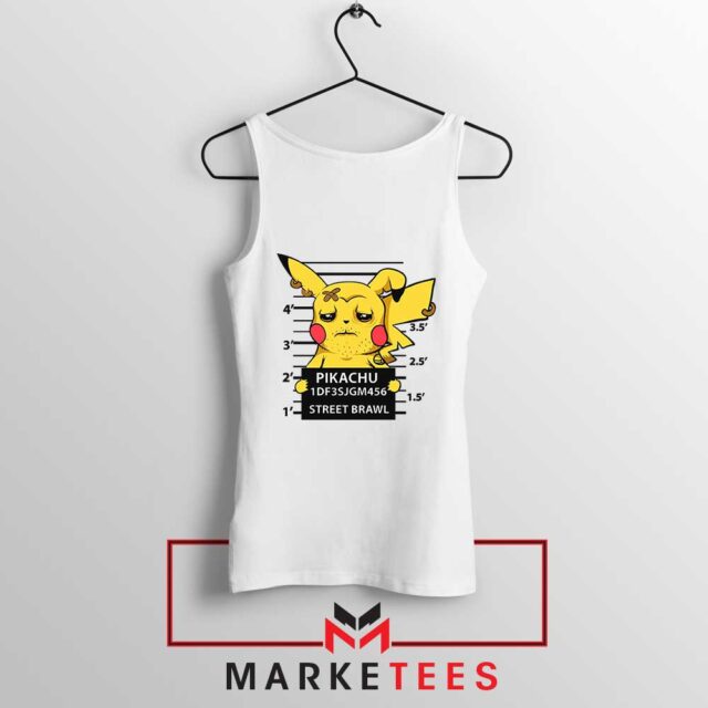 Pikachu Street Brawl Crime Tank Top Funny Video Game - Ultimate